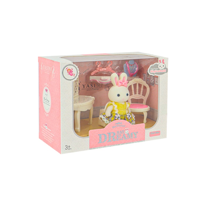 Mega Bay Dreamy Mini Tavşan Aksesuarlı