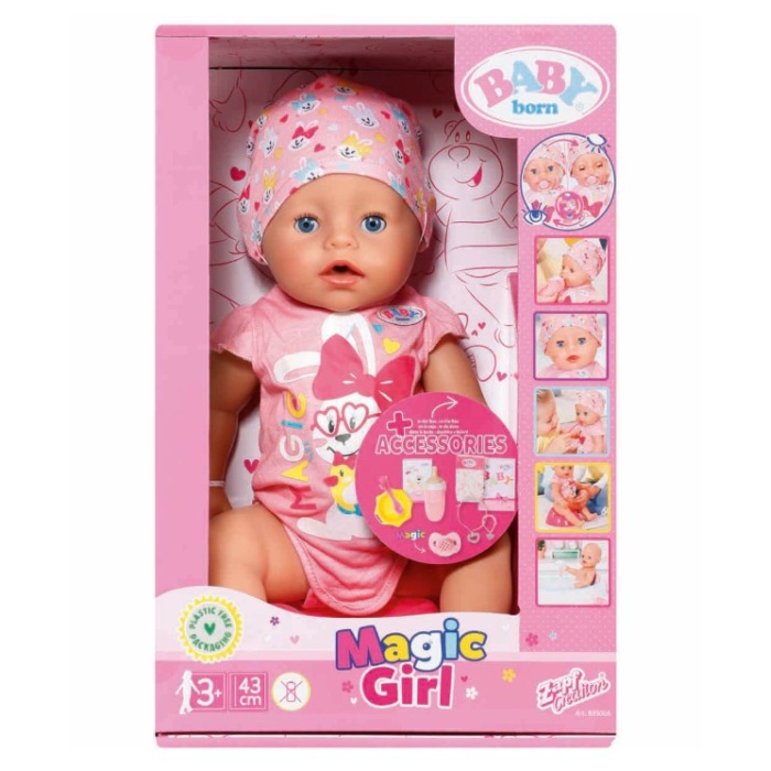 Baby Born Mucize Bebek Kız Emma 43cm 834800
