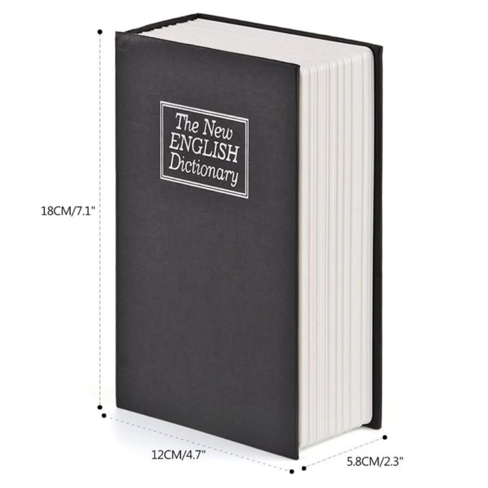 BUFFER® Kitap Görünümlü Gizli Kasa