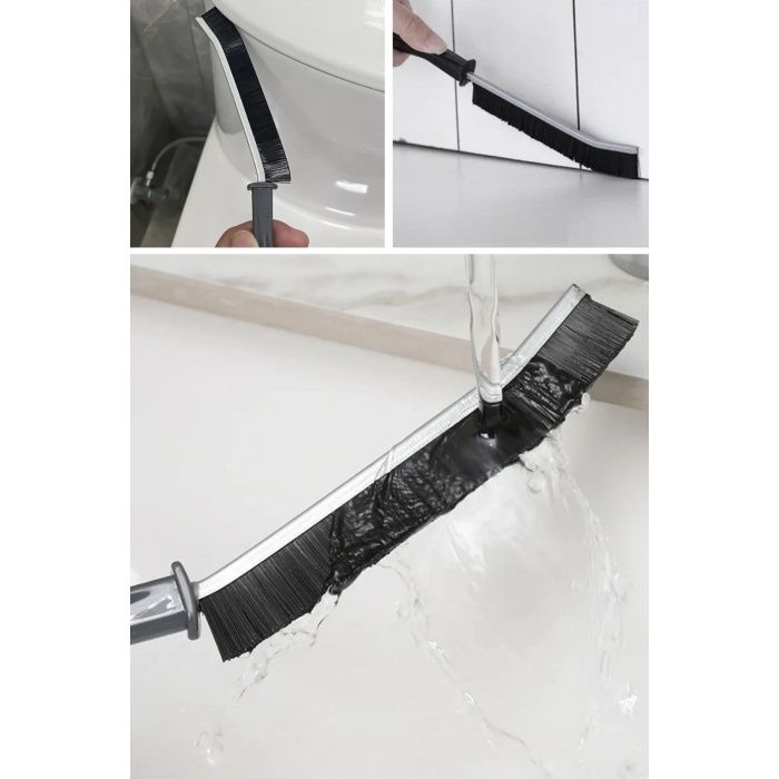 BUFFER® 2li Çok Amaçlı Multi Ince Temizlik Fırçası Derz Arası Banyo Mutfak Lavabo Detay Temizleme Fırçası