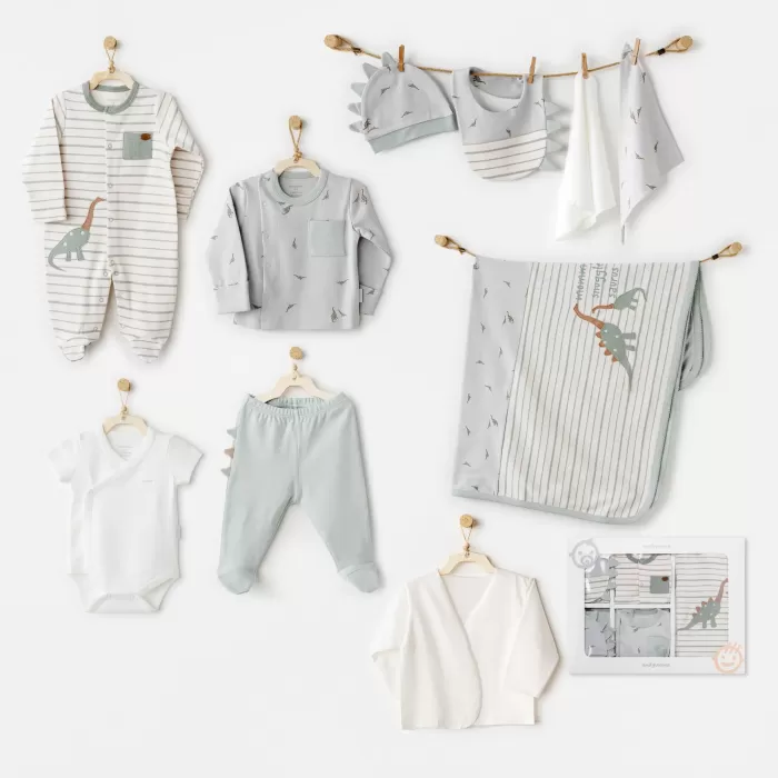 Andywawa AC26001 Mummy S Snuggle Saurus 10lu Hastane Çıkışı Green