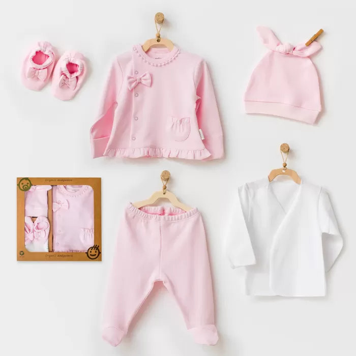 Andywawa AC25540 Natura Wawa 5li Hastane Çıkışı Pink
