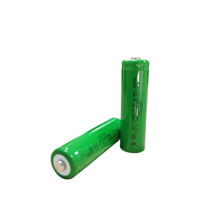 1.2V 1200 Mah - AA - Ni-Cd Şarjlı Pil - (Başlı)