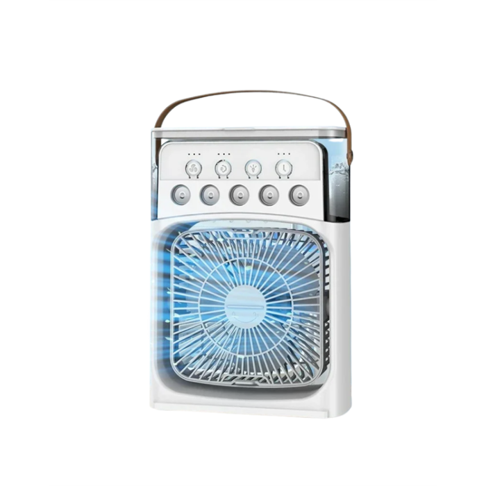 Mini USB Klima Fan | 3 Kademeli Spreyli Hava Soğutucu, Taşınabilir