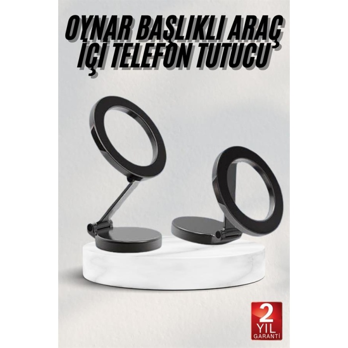 Araç Içi Telefon Tutucu İOS Uyumlu Magsafe Manyetik Mıknatıslı