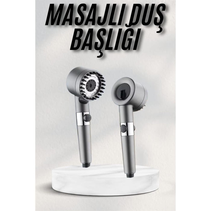 Masaj Etkili Turbolu Çok Fonksiyonlu Filtreli Duş Başlığı Yeni Nesil