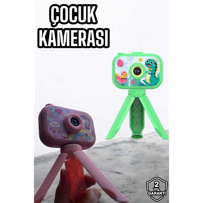 Çocuklara Özel Dijital LCD Ekran 1080P HD Görüntü Kaliteli