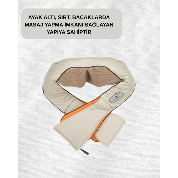 Boyun ve Omuz Masaj Aleti – Ovmalı ve Isıtmalı, Ev Tipi Masaj Deneyimi