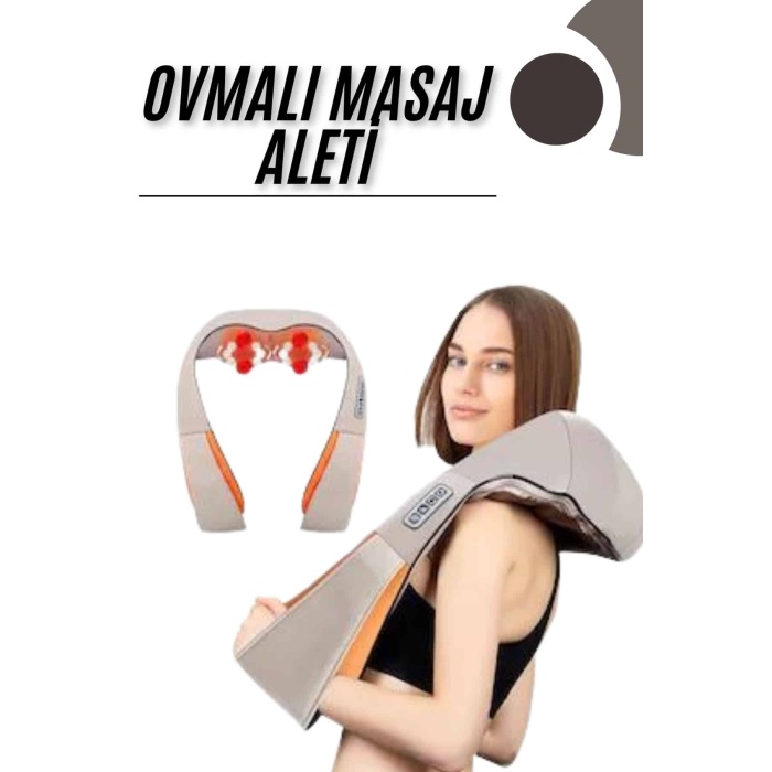 Rahatlatıcı Ovmalı Isıtmalı Boyun Bel Omuz Sırt Masaj Aleti Ve Masaj Cihazı