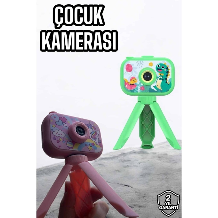 Çocuklara Özel Dijital LCD Ekran 1080P HD Görüntü Kaliteli