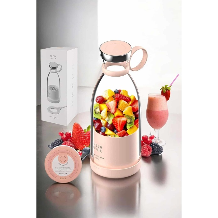 El Blender Taşınabilir Meyve Blender Şarj Edilebilir Taşınabilir Blender Elektrikli