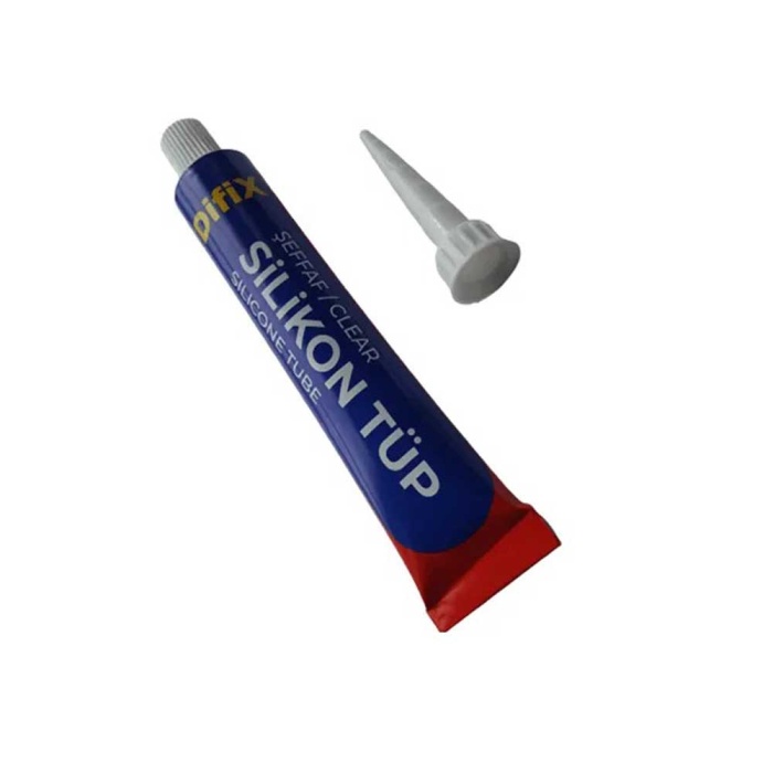 Difix Tüp Silikon Şeffaf 50 Gr