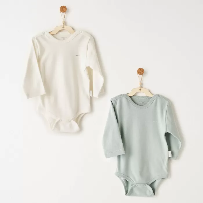Andywawa AC26015 Mummy S Snuggle Saurus 2li Badi Grey