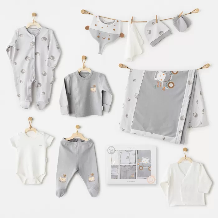 Andywawaw AC26101 Hello Autumn 10lu Hastane Çıkışı Grey