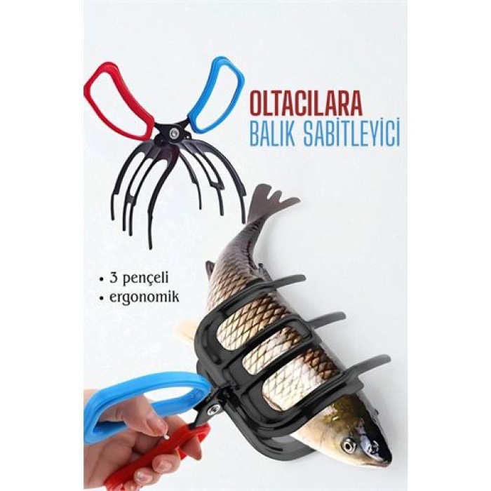  Balıkçılar İçin Balık Sabitleyici - Oltadan Kolay Balık Çıkarma Makası