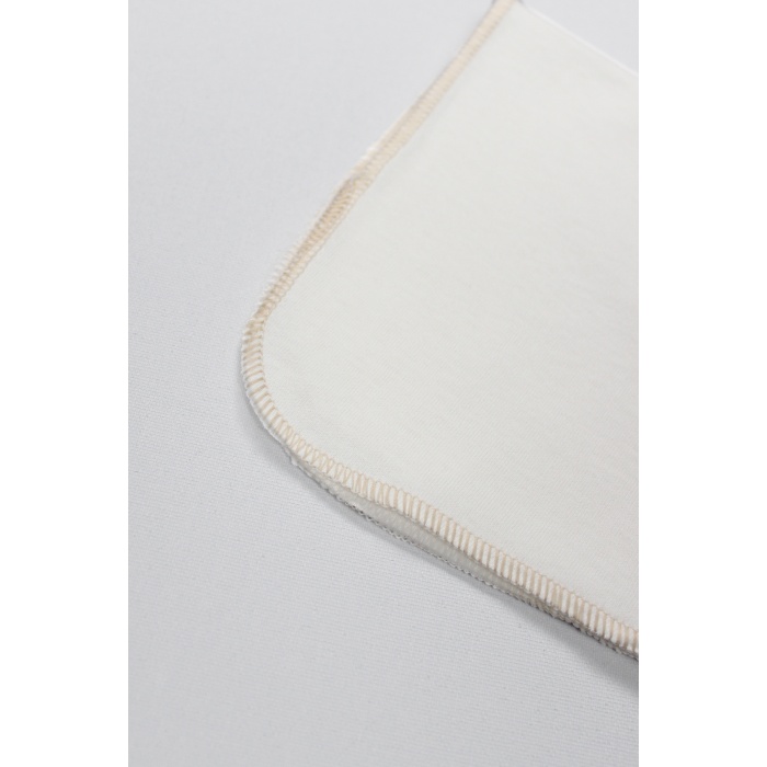 Bistyle Organik 28x28 6Lı Penye Mendil 90103 Ekru