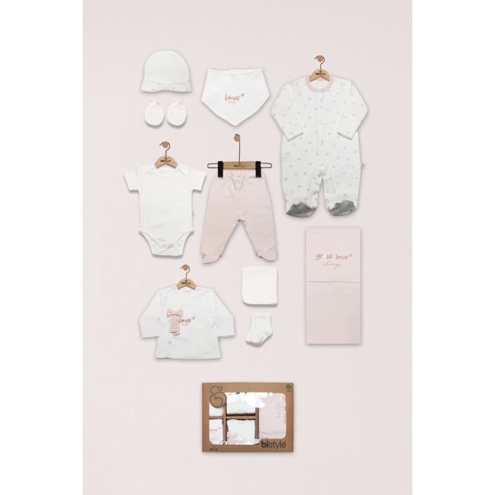 Bistyle Grow İn Love 10Lu Hastane Çıkışı 11101 Pembe Ekru