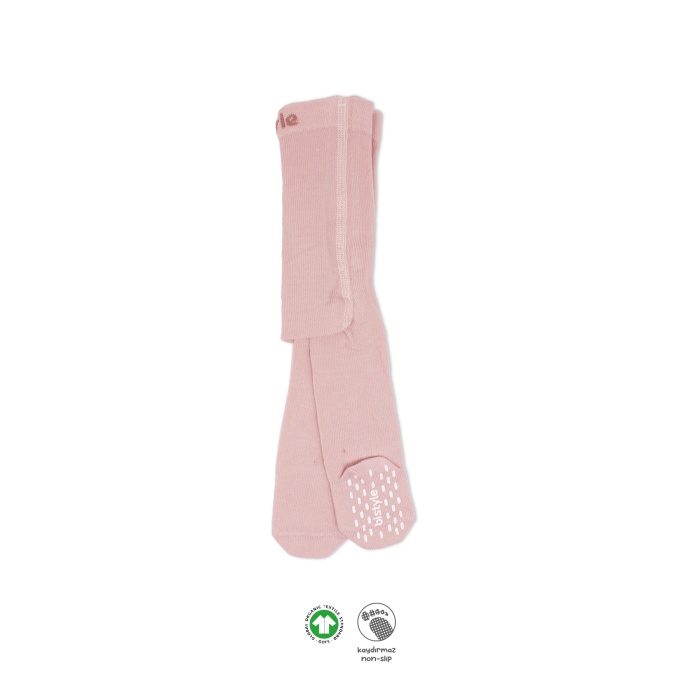 Bistyle Penye Kaymaz Külotlu Çorap 50109 Pembe