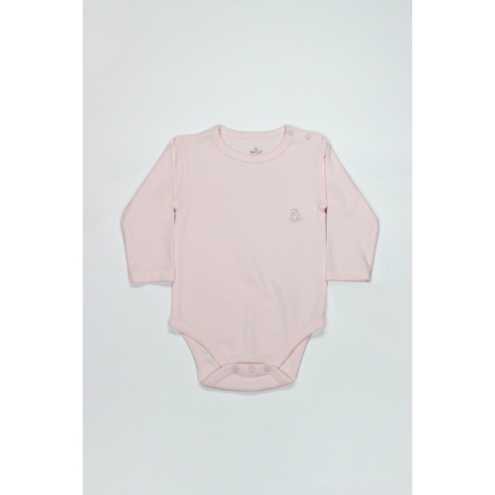 Bistyle Natural Basic Style Uzun Kol Body 17104 Pembe