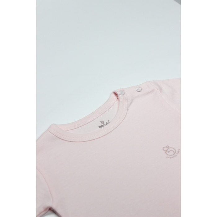 Bistyle Natural Basic Style Uzun Kol Body 17104 Pembe