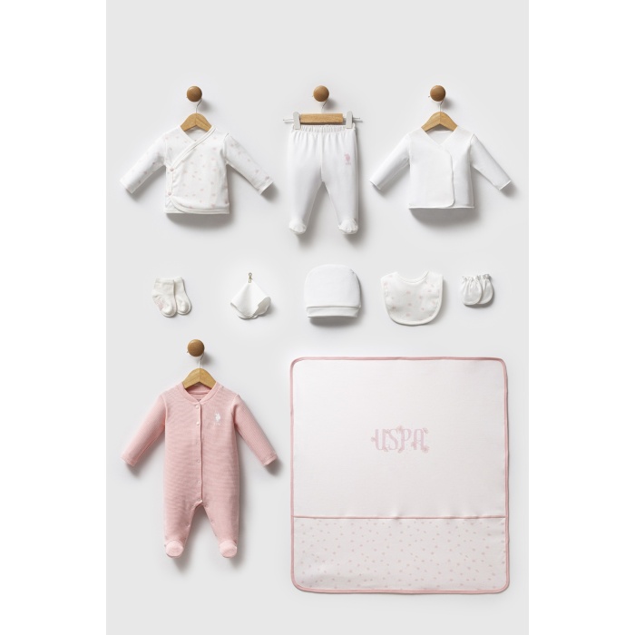U.S. Polo Assn Hastane Çıkışı 10’lu set USB2700 Beyaz