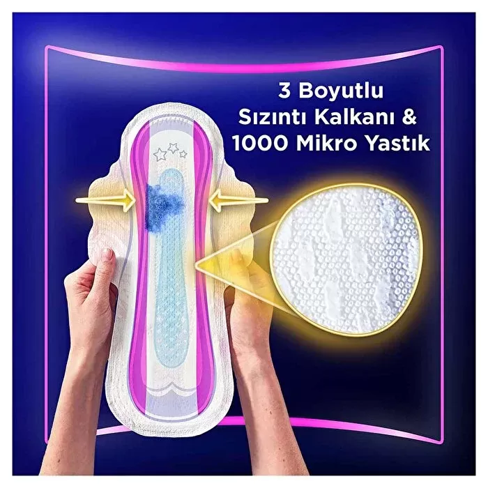 Orkid Ultra Platinum Gece Ekstre Plus Ped 20Li