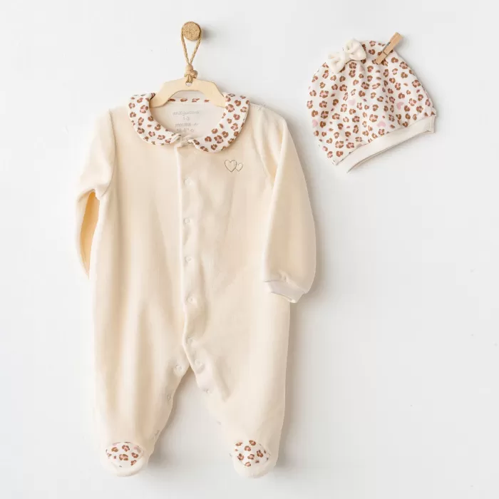 Andywawa AC26238 Little Leopard Tulum Ekru