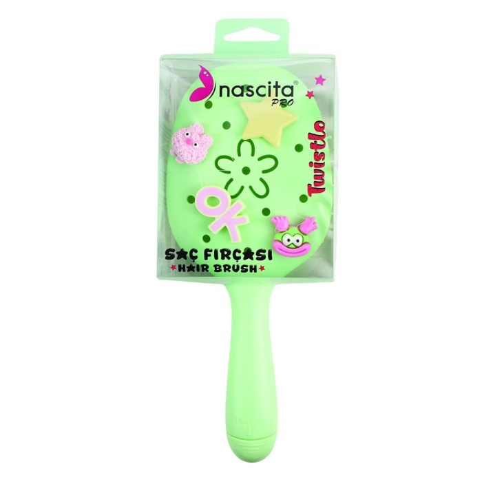 Nascita Twistlo Saç Fırçası Yeşil