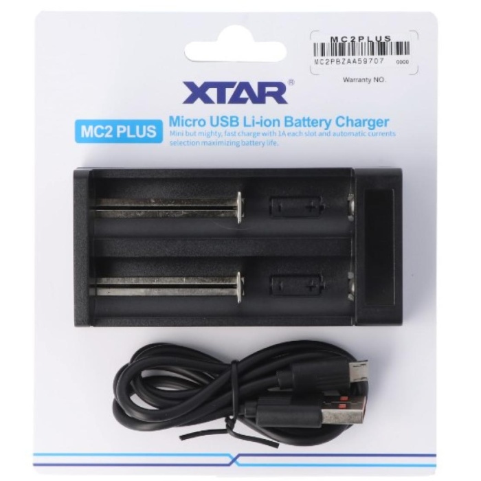 MC2 Plus İkili Li-ion Pil Şarj Cihazı
