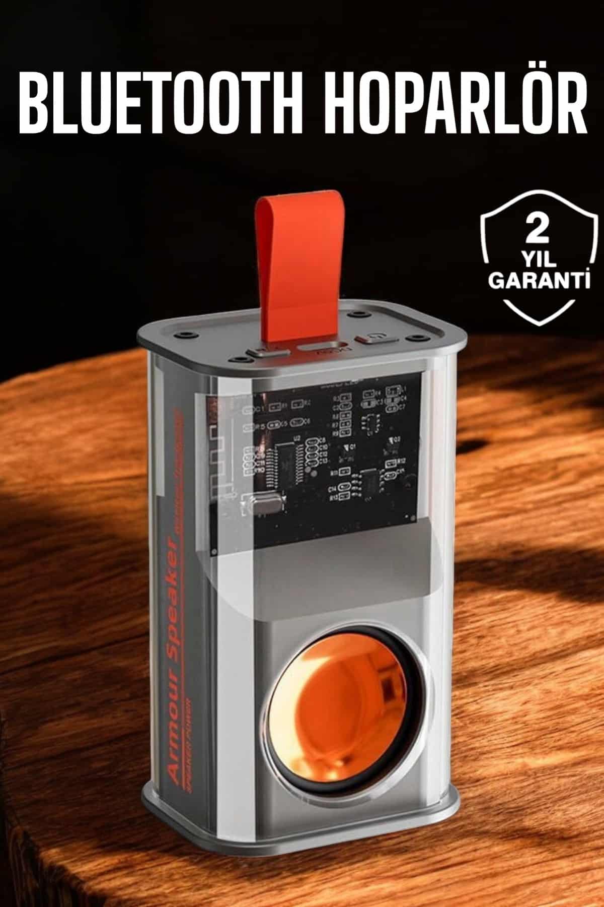 Bluetooth Bağlantılı Kablosuz Taşınabilir Güçlü Ses Performansı