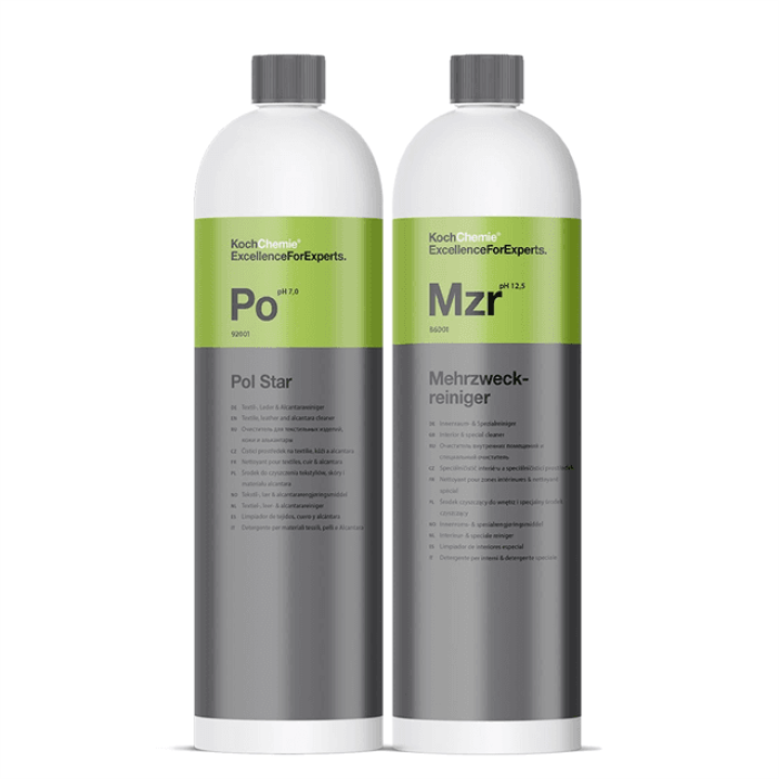 Koch Chemie Po + Mzr Genel Temizlik ve Deri Temizleme Seti 1 Litre