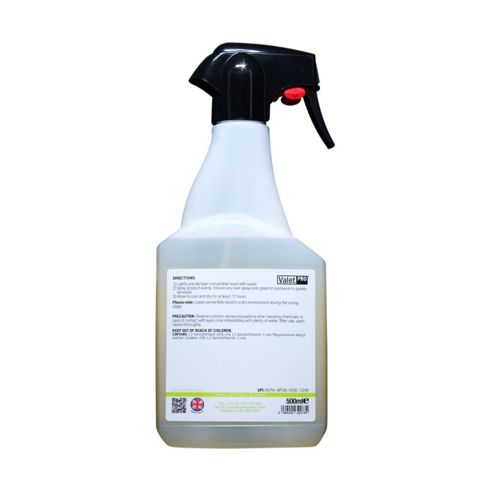 Valet Pro Drop Top Protector Tente Koruma 500ml