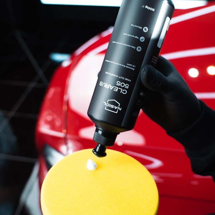 Nasiol Clearub 505 Hafif Çizik Giderici Polisaj Pastası-Pasta Cila-500gr