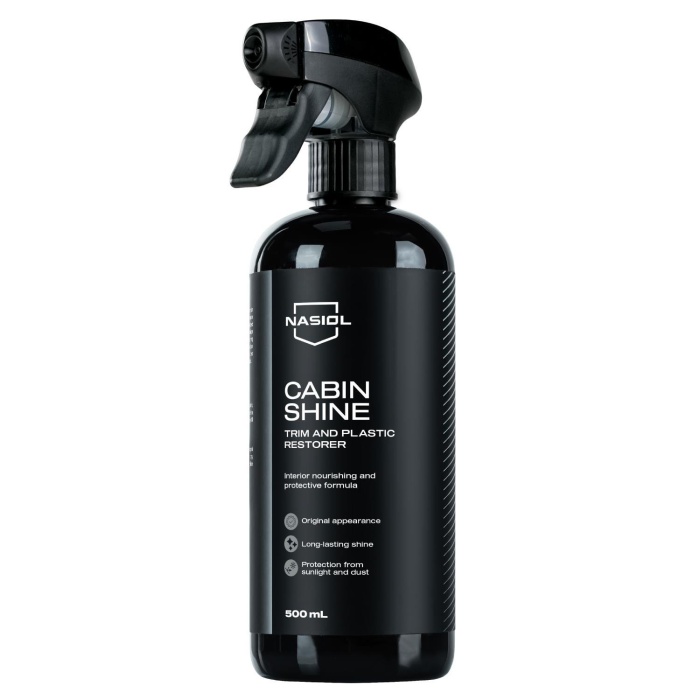 Nasiol Cabinshine Trim ve Plastik Korucuyu/Yenileyici-500ml