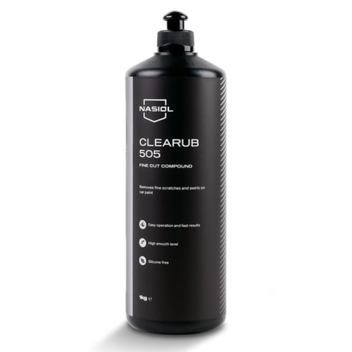 Nasiol Clearub 505 Hafif Çizik Giderici Polisaj Pastası-Pasta Cila-1kg
