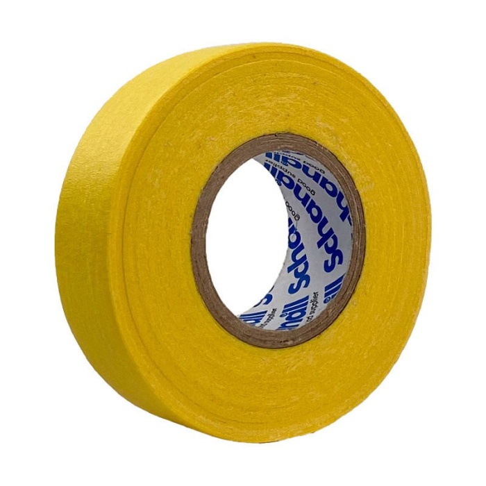 Schanall Pro Maskeleme Bandı - 666 - Sarı - 24mmx50mt (110 °C)