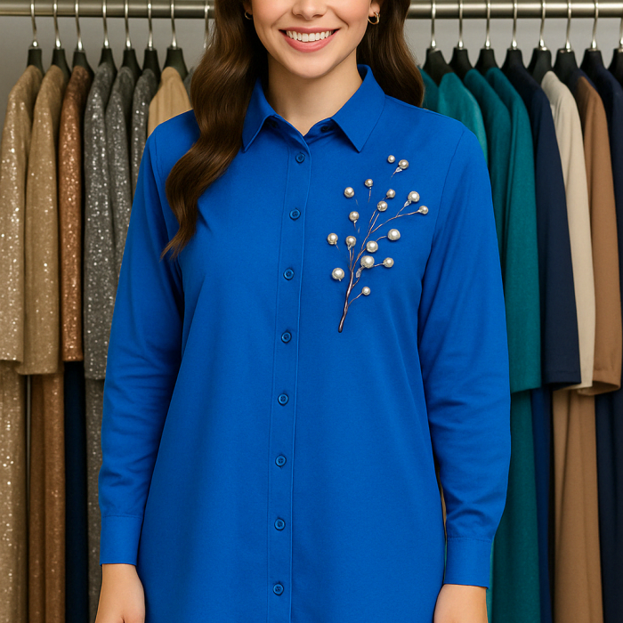 Pembe 25039 Tunik