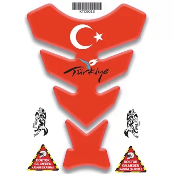 Türk Bayrağı Tankpad 018