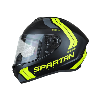 AXXİS DRAKEN SARI SİYAH MOTOSİKLET KASKI