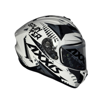AXXİS Draken White Full Face Motosiklet Kaskı