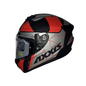 AXXİS DRAKEN MATT RED MOTOSİKLET KASKI