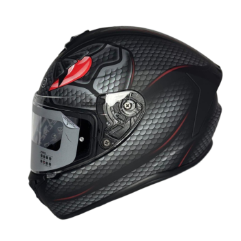 NRO YILAN DERİSİ FULL KASK