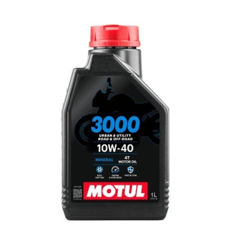 MOTUL 3000 4T 10W-40 MOTOR YAĞI 1LT.