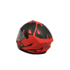 RS2 MAT SİYAH KIRMIZI FULL KASK
