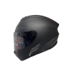 SPYDER COURSE FULL FACE (MAT SİYAH KASK)