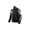 Prosev Falcon Leather Dört Mevsim Motosiklet Montu Siyah