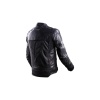 Prosev Falcon Leather Dört Mevsim Motosiklet Montu Siyah