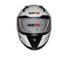 NCR ÇİFT VİZÖRLÜ FULL KASK BEYAZ
