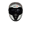 NCR ÇİFT VİZÖRLÜ FULL KASK BEYAZ