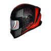 NCR ÇİFT VİZÖRLÜ FULL KASK KIRMIZI